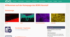Desktop Screenshot of borgnonntal.at